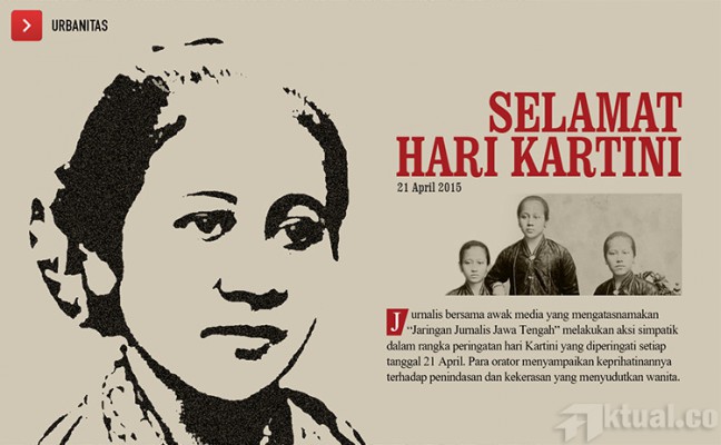 Hari Kartini, Nasib Wanita Indonesia Saat Ini Terabaikan 