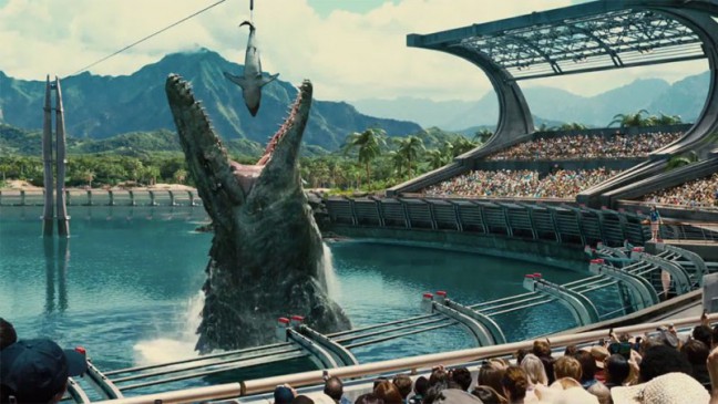 Malam Film Dinosaurus Terbaru Jurassic World Diputar Bioskop Indonesia Gambar