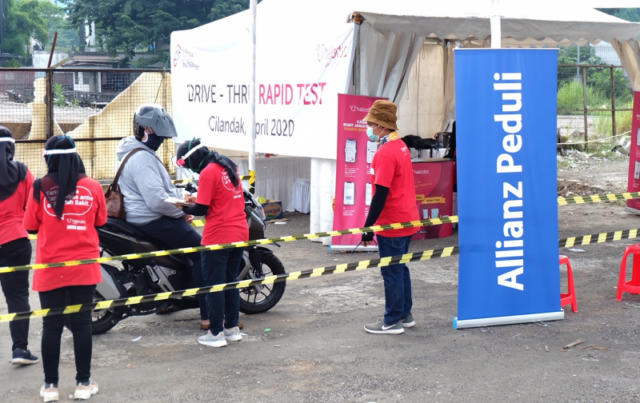 Allianz Indonesia Dan Halodoc Sediakan Rapid Test Gratis Untuk Warga