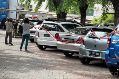 18 Unit Mobil Disita KPK Terkait Kasus Akil Mochtar