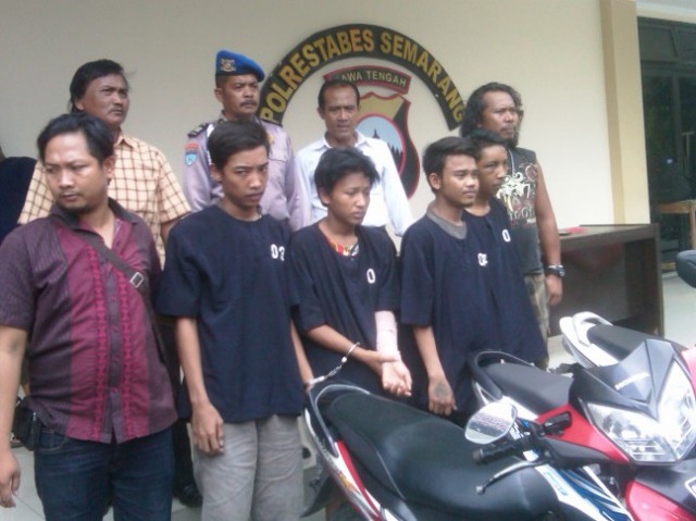 ABG Pelaku Tindak Perampasan Sepeda Motor Diringkus Polisi