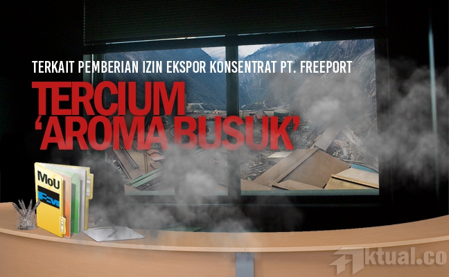 Ada Aroma Busuk di Pemberian Izin Ekspor PT Freeport Indonesia