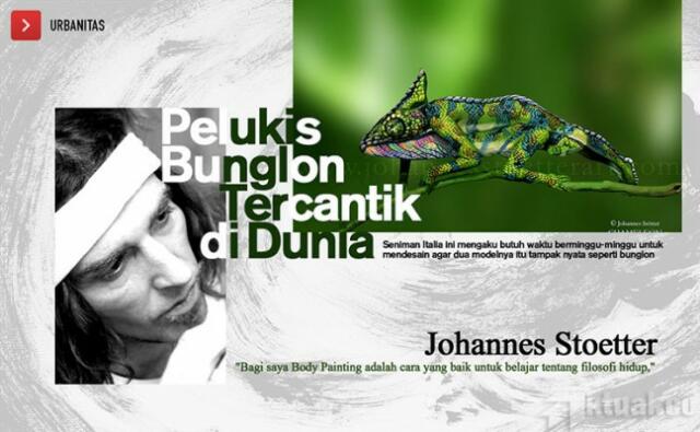 Ajarkan Filosofi Hidup, Inilah ‘Bunglon Paling Cantik’ di Dunia