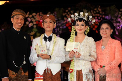 Akad Nikah Putra Presiden Joko Widodo