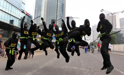 Aksi Ninja Wasabi di CFD