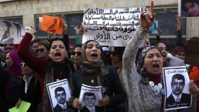 Aktivis Mati, Perempuan Saudi Protes