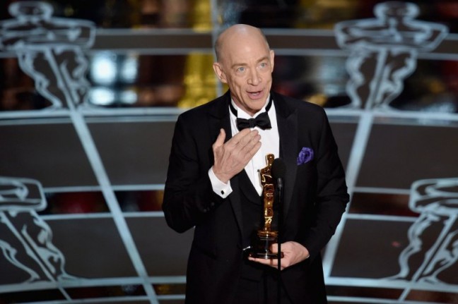 Aktor Pendukung Terbaik Piala Oscar Disabet oleh J.K Simmons