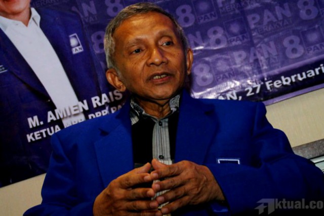 Amien Rais, Ketum PAN Ingin Terpilih Aklamasi