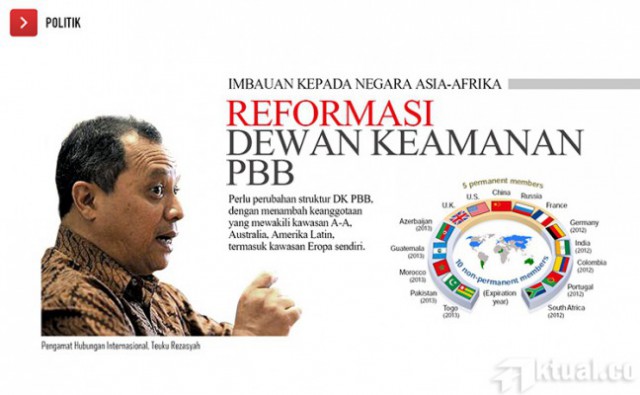 Anggota Tidak Tetap DK, Indonesia Diyakini Bisa memperbaiki PBB