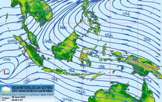 Angin Kencang, BMKG Ambon Ingatkan untuk Waspada