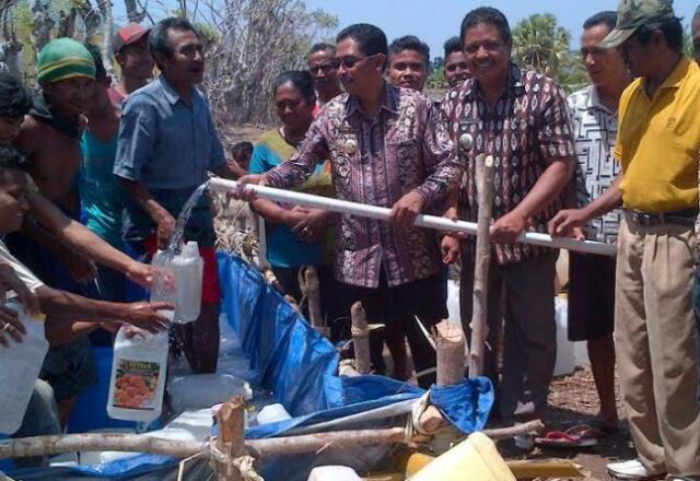 Atasi Kesulitan Air, Pemkab Sabu Raijua Buat Sumur Bor