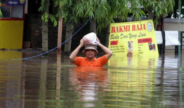 BNPB: Puncak Banjir Jakarta Diperkirakan di Januari 2015