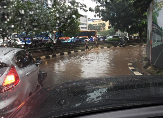 BPBD: Pasca Hujan, Genangan Muncul di Jakarta