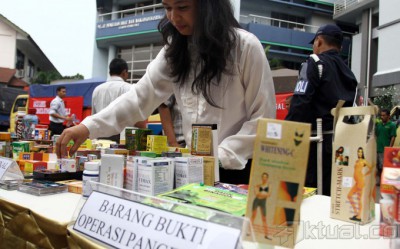 BPOM Musnahkan Obat-Obatan Vitalitas Impor Ilegal