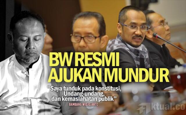 BW Ajukan Mundur, Pengamat: KPK Tidak Perlu Ada Plt