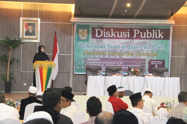 Banda Aceh Komit Terapkan Syariat Islam Secara :Kaffah"