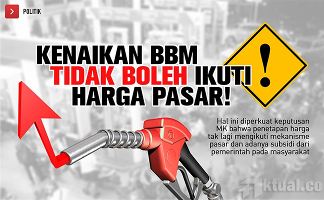 Berbahaya, Kenaikan Harga BBM Ikut Harga Pasar