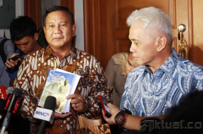 Bertemu Tri Sutrisno, Prabowo-Hatta Dapat "Wejangan"