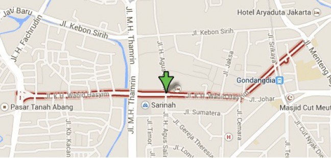 Besok, Persimpangan Hasyim Ashari dan Biak Ditutup