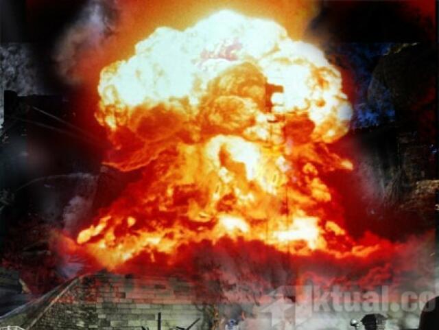 Blarr, Tabung Melon Meledak, Wanita Paruh Baya Terluka