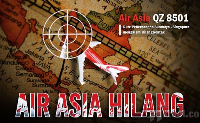 Breaking News: Pesawat Air Asia Hilang Kontak