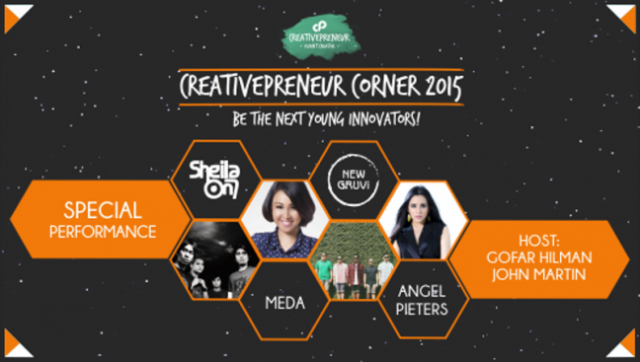 'CreativePreneur Corner 2015', Ajak Anak Muda Indonesia Raih Sukses di Masa Depan
