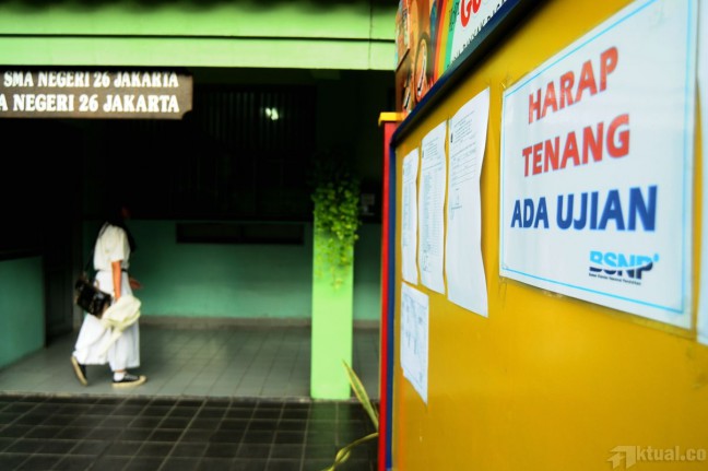 DKI Tingkatkan Partisipasi Sekolah Dalam Penerapan UN Online