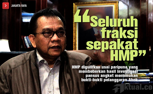 DPRD Taufik: Penggeledahan Bareskrim Tak Pengaruhi HMP