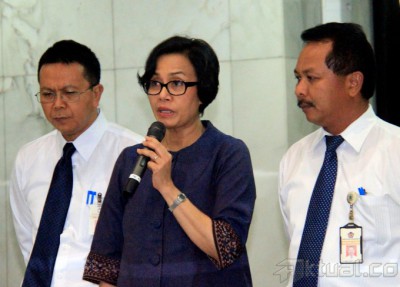 Delapan Jam Diperiksa Bareskrim, Sri Mulyani Beri Keterangan