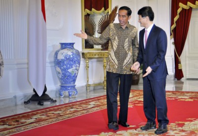 Delegasi Tiongkok Sambangi Istana