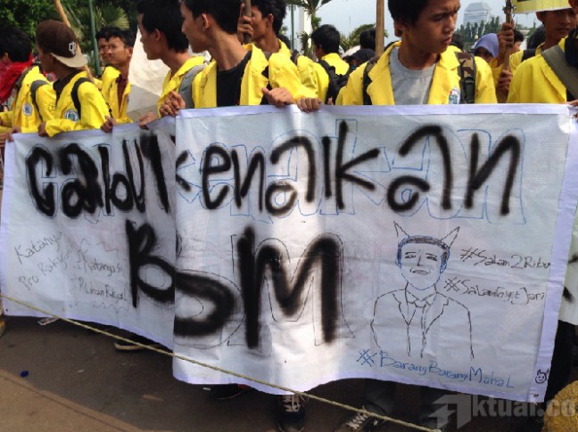 Demo BBM Dipanggil Polisi, Dua Mahasiswa Tegaskan Melawan