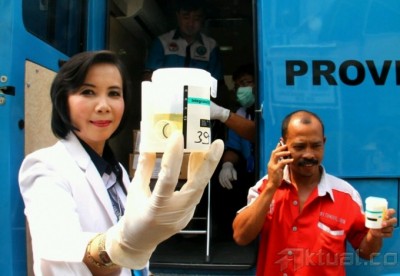 Dinas Perhubungan Gelar Tes Kesehatan Supir dan Uji Emisi Kendaraan