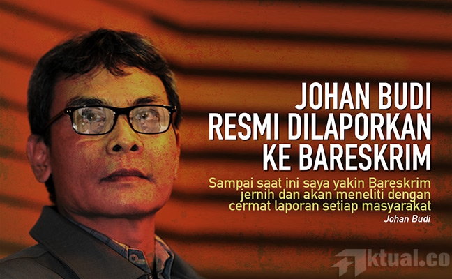 Dipolisikan, Johan Berharap Bareskrim Cermat