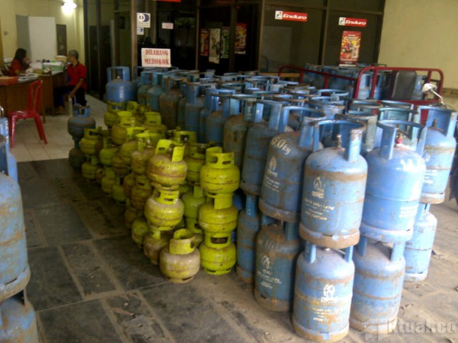 ESDM Uji Coba Distribusi Gas Melon Lewat Kartu Sakti