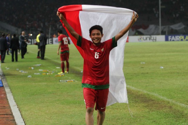Evan Dimas Pukau Penonton Dalam Pertandingan Indonesia vs Laos