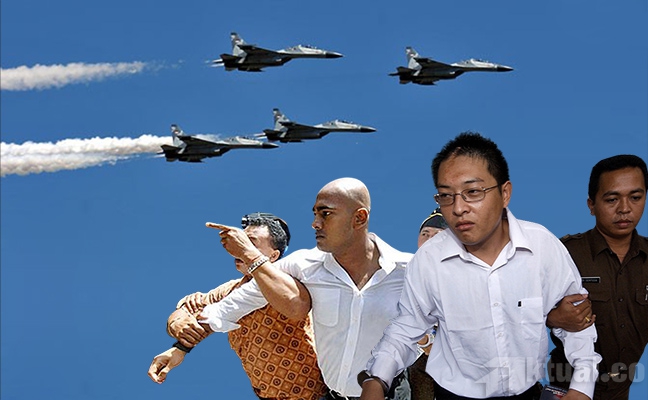 Foto Kapolres Bersama Duo 'Bali Nine', Dubes Indonesia Tak Dipanggil Kemenlu Australia