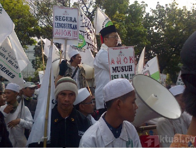 GMJ Geruduk DPRD, Dukung Pengguliran HMP Ahok