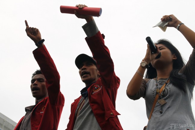 Galang Aksi Turunkan Jokowi-JK, Mantan Aktifis UI Kembali Turun ke Jalan