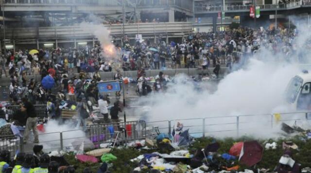 Ganggu Aktivitas, Tenda Blokade Pengunjuk Rasa di Hong Kong Akan Dibersihkan