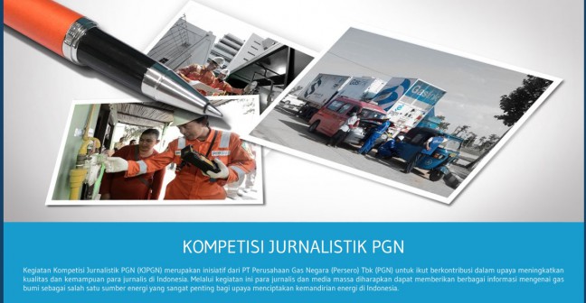 Gelar KJPGN 2015, PGN Luncurkan Website Kompetisi Jurnalistik
