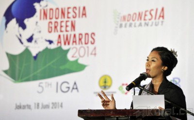 Happy Salma Jadi Duta Gerakan Indonesia Berlanjut