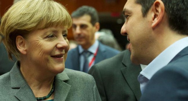 Harap Ekonomi Kuat, PM Yunani dan Kanselir Jerman Bertemu