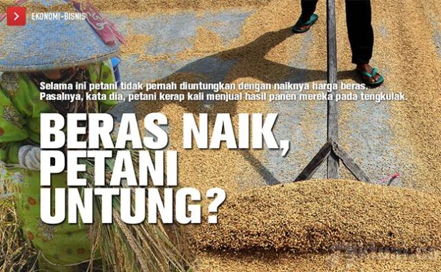 Harga Gabah Turun, Tapi Harga Beras Kok Mahal - Aktual.com