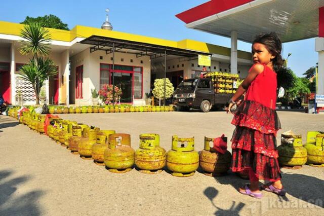 Harga Gas Bersubsidi di Pangkal Pinang Merangkak Naik