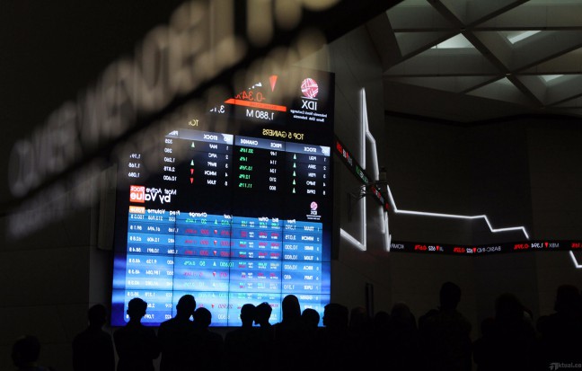 Imbas Aksi Ambil Untung, IHSG Terkoreksi Lima Poin