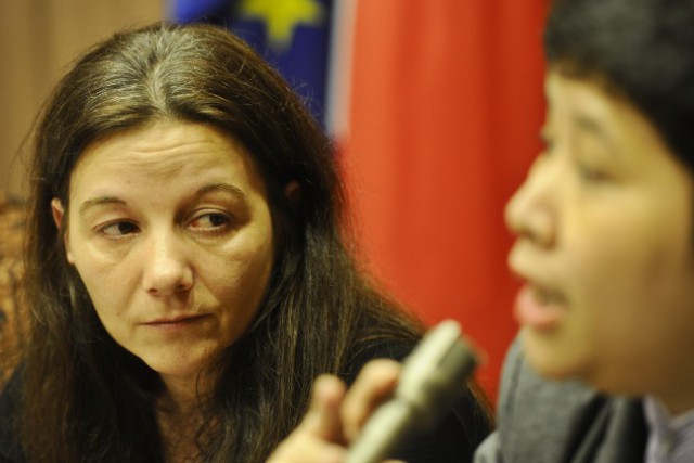 Istri Terpidana Mati Serge Atlaoui Hadiri Sidang PK di PN Tangerang