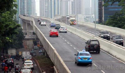 JLNT Kampung Melayu - Tanah Abang Resmi Dibuka untuk Umum