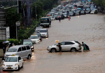 Jakarta Dikepung Banjir