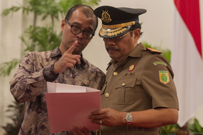 Jaksa Agung: Kan Sudah Sepakat, Tak Usah Lagi Curiga