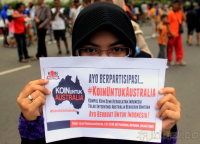 KAMMI Galang Koin untuk Tony Abbott